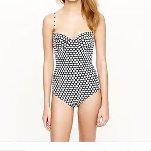 J.Crew Polkadot One-peice Swimsuit